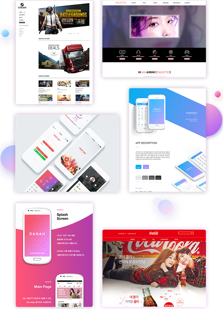 visual design portfolio